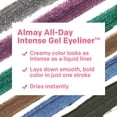 thumbnail image 4 of Almay Gel Eyeliner, Waterproof, Fade-Proof Eye Makeup, Easy-To-Sharpen Liner Pencil, 100 All Day Grey, 0.045 Oz - Pack Of 2, 4 of 4