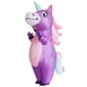 thumbnail image 1 of Disfraz inflable de unicornio morado de Spooktacular Creations, 1 of 7