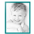 thumbnail image 2 of ArtToFrames 22" x 28" Aqua Picture Frame, 22x28 inch Green Wood Poster Frame (WOM-4428), 3 Pack, 2 of 7
