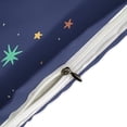 thumbnail image 4 of 3 Pcs Soft Bedding Set, Includes 1 Duvet Cover with Zipper And 2 Pillow,Shams Cartoon Space Astronaut King(102"×90"), 4 of 8
