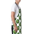 thumbnail image 2 of Uemuo Happy Watermelon Pattern Waterproof Apron Adjustable Dishwasher Apron- Apron for Women Men Heavy Duty Work Apron for Dishwashing Chemical Lab, 2 of 9
