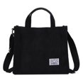 thumbnail image 1 of Bolso de mano para mujer, bolso pequeño, bolso elegante, bolso de mano para mujer, bolso Hobo de pana, bolso cruzado de moda, 1 of 8