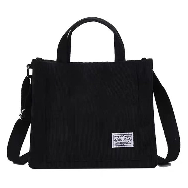 Bolso de mano para mujer, bolso pequeño, bolso elegante, bolso de mano para mujer, bolso Hobo de pana, bolso cruzado de moda