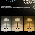 thumbnail image 4 of Bedside Lamp, 3 Light Color USB Charging Stepless Dimming LED Table Lamp  for Living Room, 4 of 8