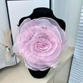 thumbnail image 6 of Tnobhg Corsage 3D Flower Applique Sweater Dress Blouse Decor DIY Stitching Patch Clothing Accessories Wedding Party Clothes Adornment, 6 of 7