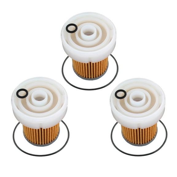 3pc Fuel Filter with O ring 6A320-59930 For Kubota B3030 B7400 L3800DT L3800F B1410 RTV900 L320 RTVX1120DW RTVX1140R