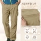 thumbnail image 2 of Pantalones de senderismo Jessie Kidden, convertibles, de secado rápido, para hombre, color caqui, 2 of 9
