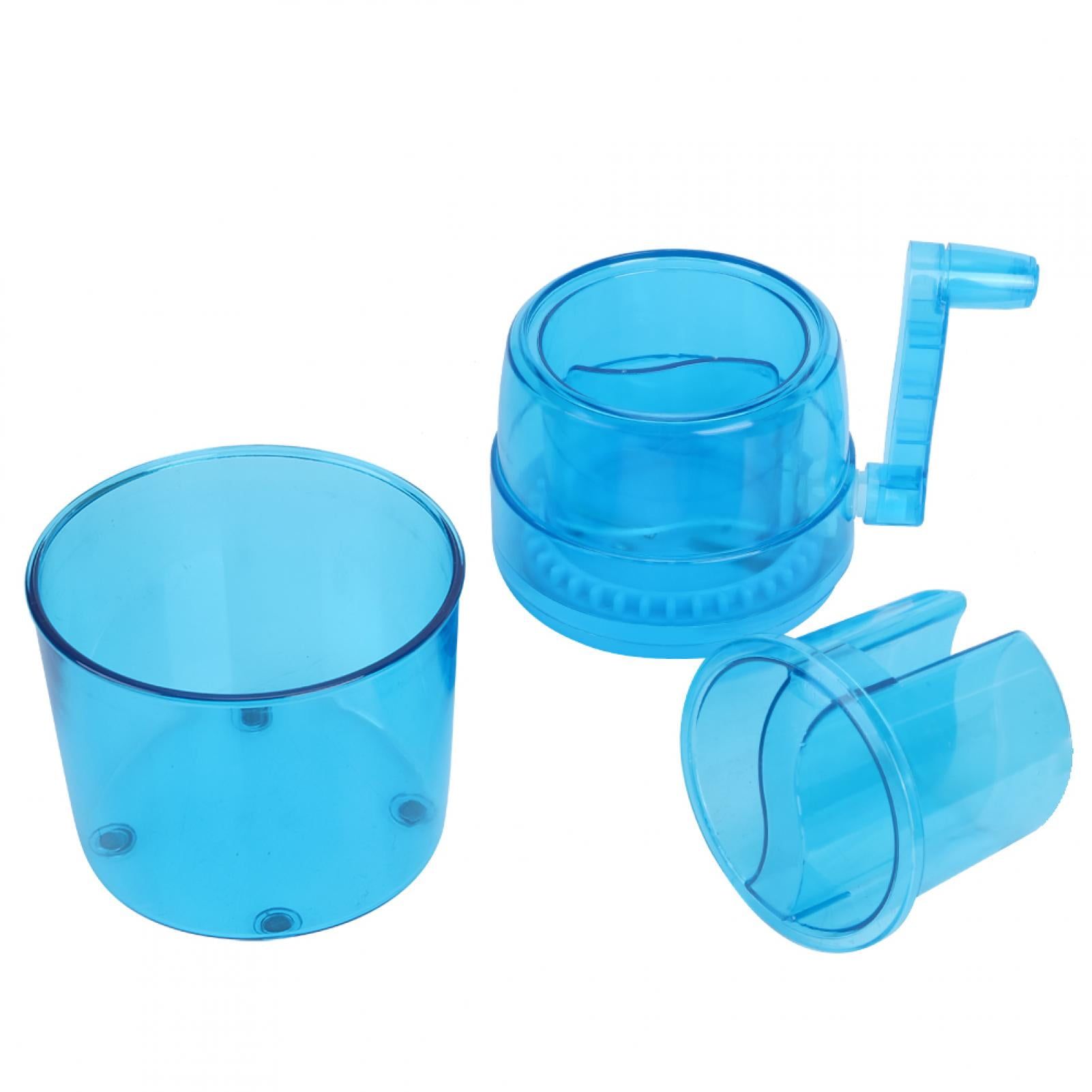 Portable Ice Shaver and Snow Cone Machine, Household Hand Crank Manual Ice Crusher,Mini Manual Ice Crusher,Ice Shaver Machine Maker, Kitchen Utensils