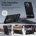 thumbnail image 3 of Funda ESR para iPhone 15 Pro con soporte metálico negro, 3 of 9