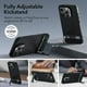 thumbnail image 3 of Funda ESR para iPhone 15 Pro con soporte metálico negro, 3 of 9