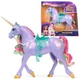thumbnail image 1 of Academia Unicornio, Estrella Salvaje Poderosa de la Amistad con Silla de Montar y Brida Translúcidas, 11 pulgadas, Muñecas y Juguetes de Unicornio, Regalos y Adornos Navideños para Niñas de 4 Años en, 1 of 8