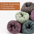 thumbnail image 2 of Mujer, 6 pares de Pureh Winter Women's Winter Wool Cotton Gift, 2 of 5