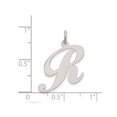 thumbnail image 3 of Collier Pendentif Initial en Argent Sterling avec Chaîne, 3 of 4