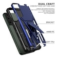 thumbnail image 7 of For Samsung Galaxy S22 Plus Case, Built-in Kickstand Full Body Heavy Duty Rugged Shockproof Drop Proof Protective Cover with Magnetic Car Mount for Samsung Galaxy S22 Plus 6.6 inch 2022,Blue, 7 of 7