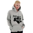 thumbnail image 4 of Texas Attitude Cool TX Cow Steer Bull Hoodie Sweatshirt Women Men Brisco Brands L, 4 of 6