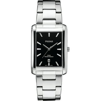 men's pf8133 chronograph silver-tone stainless steel watch