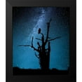 thumbnail image 2 of Allicot, Manu 15x17 Black Modern Framed Museum Art Print Titled - Alone in the dark, 2 of 5