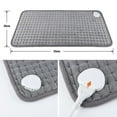 thumbnail image 2 of Electric Heat Pad Soothing Muscle Tension Back Neck Pain Arthritis Relief Warming Washable, 2 of 2