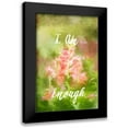 thumbnail image 1 of Murdock, Ramona 11x14 Black Modern Framed Museum Art Print Titled - I Am Enough Snapdragon, 1 of 5