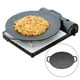 thumbnail image 5 of Utensilios para hornear multifuncionales con asas Hierro Estilo Utensilios de cocina Parrilla portátil liviana Pan para cocinar Panqueques , diámetro 30cm BLESIY Plato Barbacoa, 5 of 8