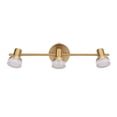 thumbnail image 1 of 3 Lámparas de Baño Liga, Luces de Tocador Modernas Acabado Cepillado de Hierro Forjado Dorado Para El Pasillo, 1 of 7