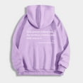 thumbnail image 2 of Wamejoo Dear Person Behind Me' Sweatshirt, You are Enough Hoodie, Graphic Sweatshirts Pullover Hoodie (Purple, XL), 2 of 6