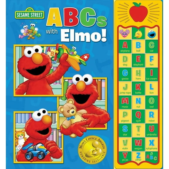 Sesame Street: ABCs with Elmo! Sound Book (Hardcover)