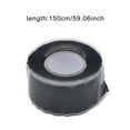 GARENAS Black Silicone Tape Self Plumbers Electritions Pipe Hose Leak