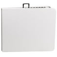 thumbnail image 4 of Bowery Hill 30" x 72" Plastic Folding Table in White, 4 of 4