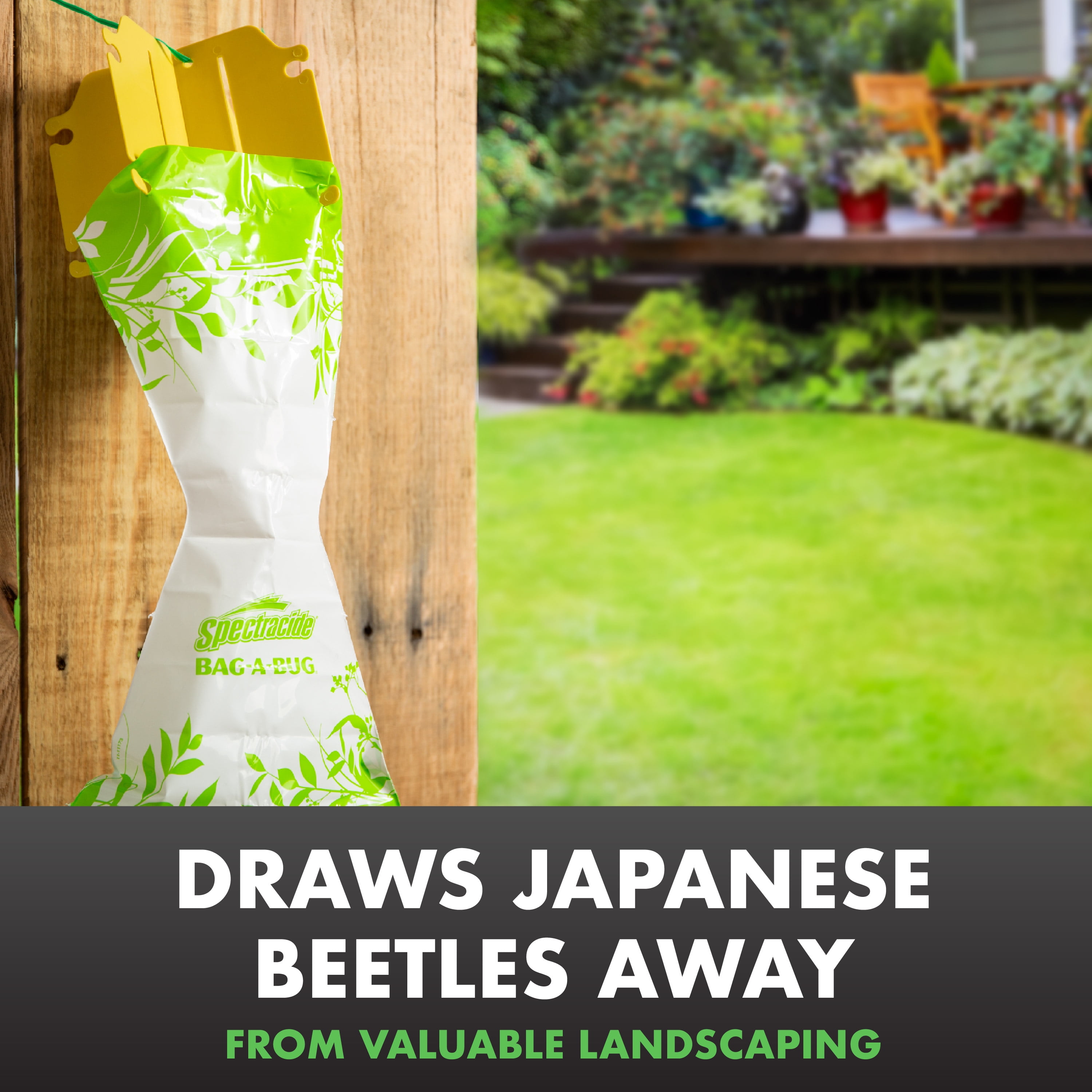 Spectracide Bag-a-Bug Japanese Beetle Trap, Dual Lure System