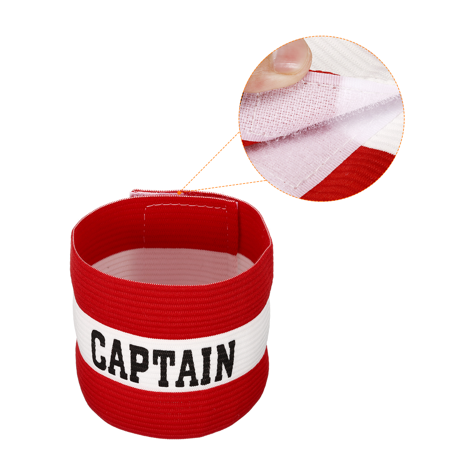 Wendy Mall 4-Pack Colorful Captain Armbands - Adjustable Soccer Football Sport Bands For Kids & Youth