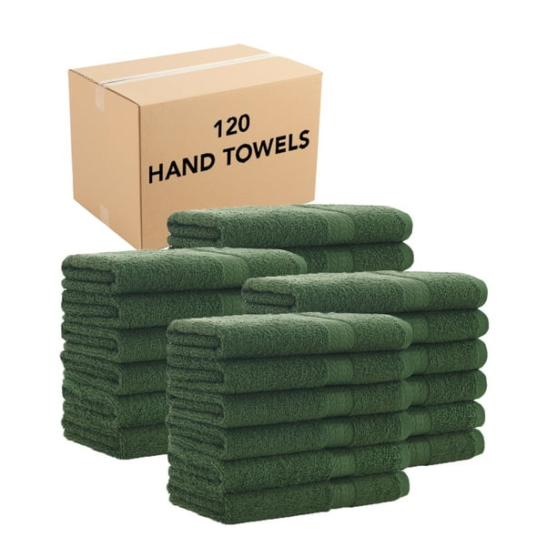 Arkwright True Color Hand Towels, Ring Spun Cotton, 16x27, (Bulk Case