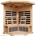 thumbnail image 3 of Heat Wave SA2412DX SantaFe 3 Person Inferred Sauna with Carbon Heaters, 3 of 6