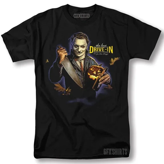 The Last Drive-In Joe Bob Briggs Shirt Horror Movie Vintage Design T-Shirt