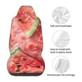 thumbnail image 5 of Xecao Refreshing Watermelon Slices Print Car Seat Cover in That Fits Most Cars, Vans, SUVs, and Trucks., 5 of 7