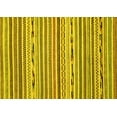 thumbnail image 1 of Ahgly Company Indoor Rectangle Abstract Yellow Modern Area Rugs, 5' x 7', 1 of 4