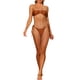 thumbnail image 1 of Conjuntos de bikini de anillo O sin tirantes de 2 piezas INSPIRE CHIC traje de baño L Marrón, 1 of 5