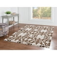 thumbnail image 4 of Linon Rugs Verginia Berber Rectangular Area Rug in Olive-1'10" x 2'10", 4 of 5