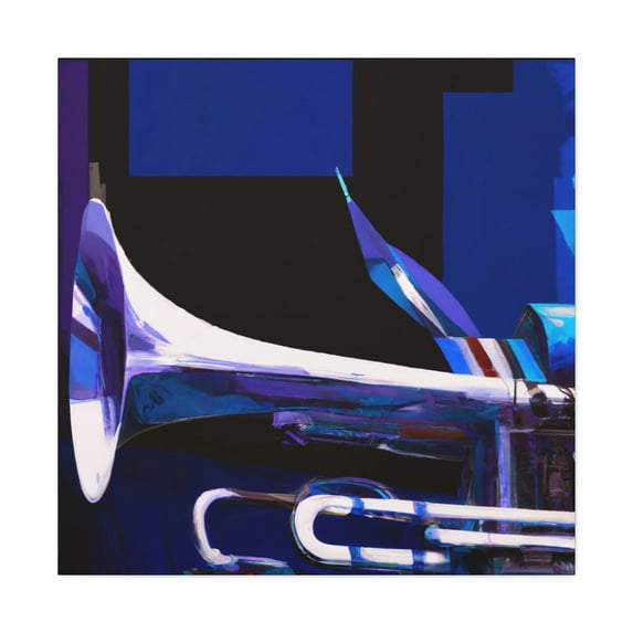 Trombone Simplicity Emerges - Canvas