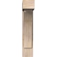 thumbnail image 2 of Ekena Millwork 7 1/2"W x 26"D x 38"H Thorton Block Smooth Bracket w/ Offset Brace, Douglas Fir, 2 of 25