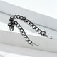 thumbnail image 4 of Bolso de Cadena Colcomx Correa plana aluminio grueso 60cm Gris, 4 of 8