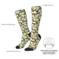 thumbnail image 4 of Fotbe Jungle Animals Calcetas Divertidas Estampadas para Hombre y Mujer, Calcetas de Algodón hasta la Rodilla para Caminar, Correr, Enfermería y Embarazo, 4 of 6