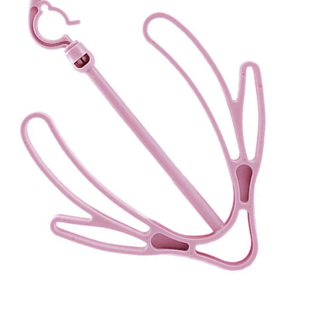 Maoww Balcony Windproof Shoes Drying Rack Multi-functional Rotary Hanging Shoes Hanger Double Hook Drying Rack