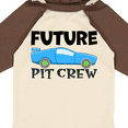 thumbnail image 4 of Inktastic Future Pit Crew Blue Race Car Boys or Girls Long Sleeve Baby Bodysuit, 4 of 5