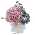 thumbnail image 6 of Walbest Artificial Rose Flower Korean Style Bridesmaid Wrist Flower, Exquisite Alloy Artificial Rose Bridesmaid Corsage Wedding Supplies, 6 of 7