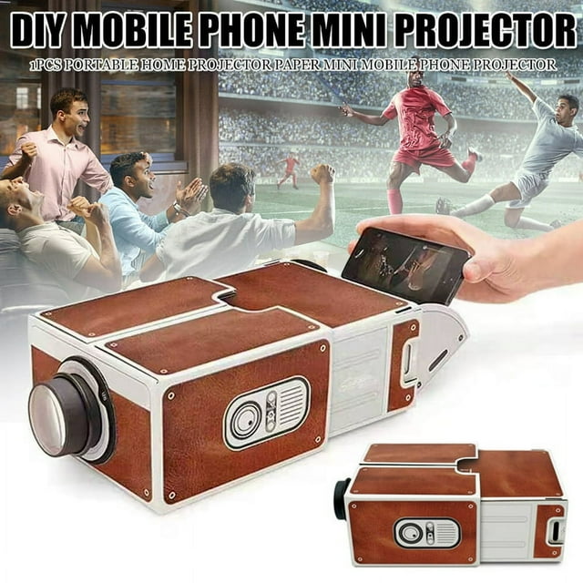 Smartphone Projector Create A Small Home Theater Portable Phone Projector New