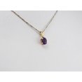 thumbnail image 1 of Genuine Amethyst Pendant, February Birthstone, Birthstone Necklace, Necklace For, 1 of 3