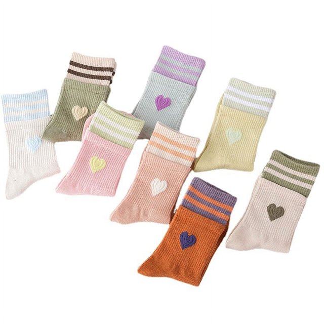 Calcetines deportivos para mujer, hasta el tobillo, de algodón, divertidos, lindos, atléticos, para correr, regalos para mujer, 24 piezas, tres pares en ocho estilos brillar Electrónica