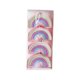 thumbnail image 4 of Adorno de de Navidad, regalo de cumpleaños, decoración navideña, manualidades decorativas, bonito coleccionable nórdico para accesorios de 4 piezas colgante de arcoíris, 4 of 10