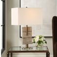 thumbnail image 2 of Uttermost Turning Point Travertine Table Lamp in Brown, 2 of 8